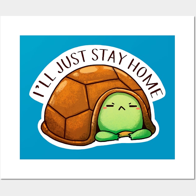 Turtle Home Wall Art by MichelleScribbles